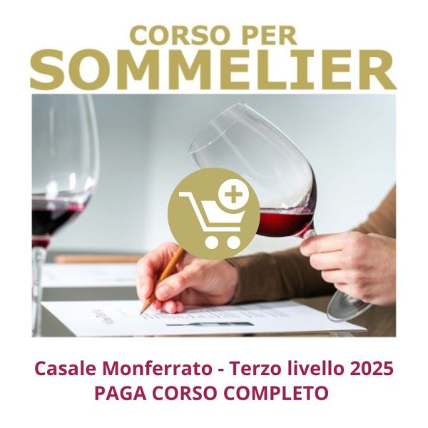 Corso Terzo Livello Casale Monferrato 16 giugno 2025 - Pagamento completo