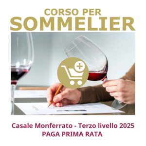 Corso Terzo Livello Casale Monferrato 16 giugno 2025 - Pagamento prima rata