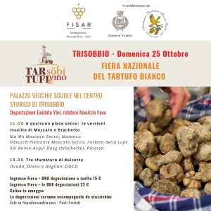 Fiera del Tartufo Bianco di Trisobbio - Degustazione Guidata Vini al Palazzo Vecchie Scuole
