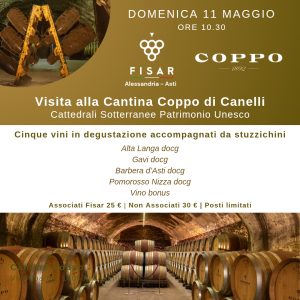 Visita alla Cantina Coppo, Cattedrali Sotterranee Patrimonio Unesco di Canelli