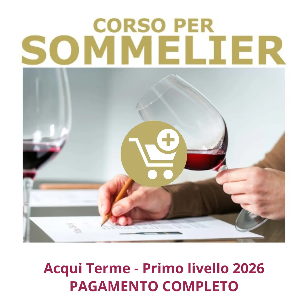 Corso Primo livello Acqui Terme 28 gennaio 2026 - Pagamento completo