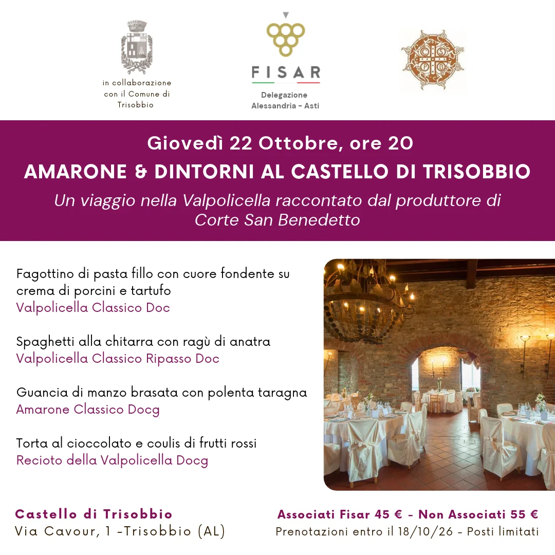Amarone & dintorni al Castello di Trisobbio