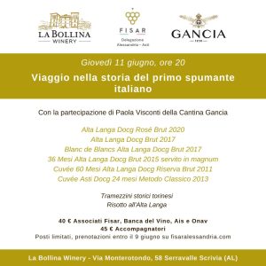 Cantine Gancia: viaggio nella storia del primo spumante italiano